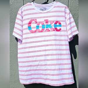 Amazing Red White And Blue Coke T-Shirt size 2x